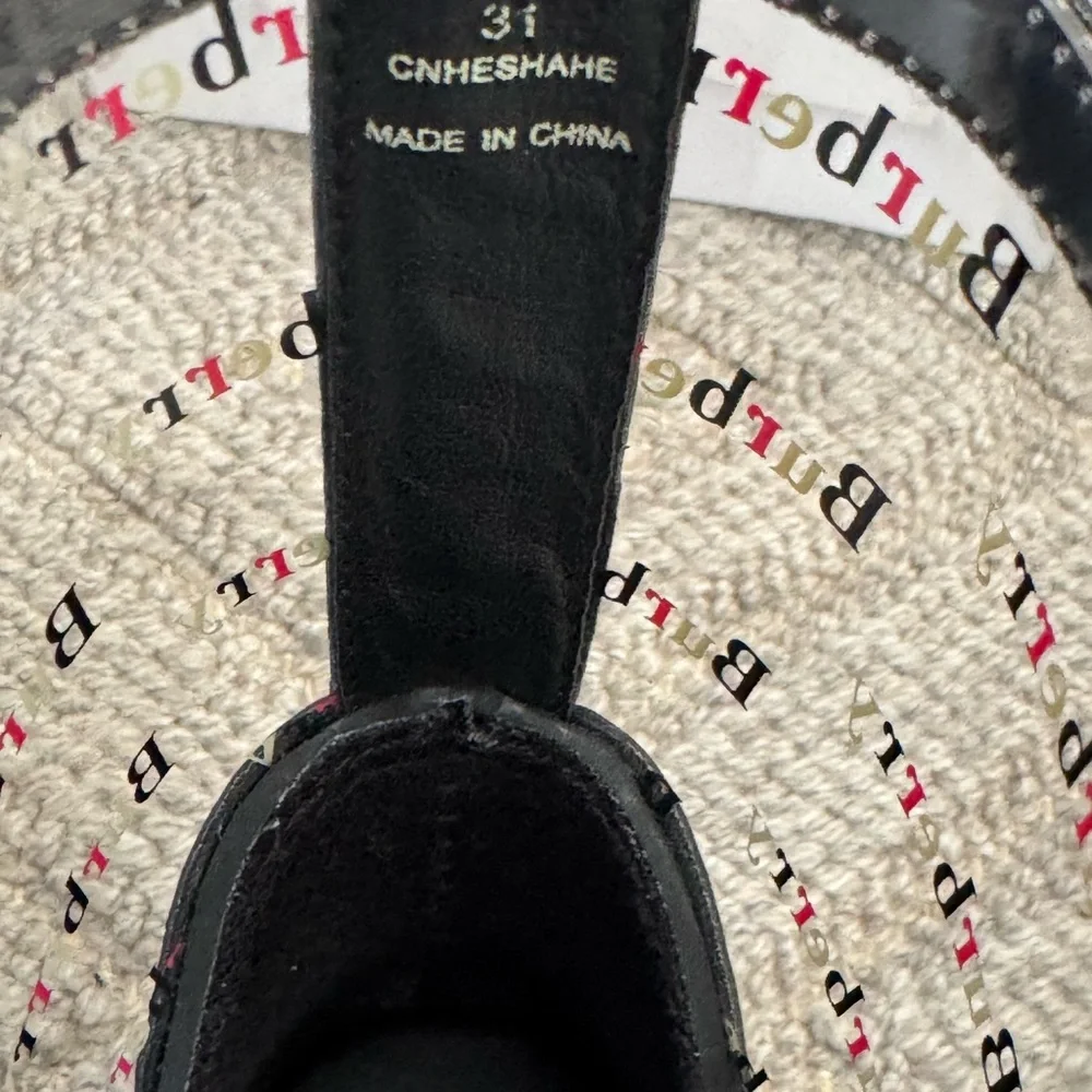 Burberry Frosty Logo Print Transparent Kids Boots